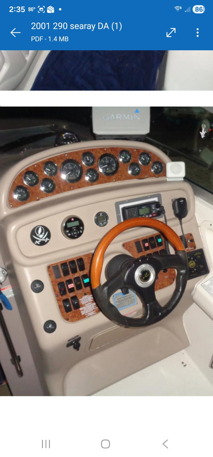 2001 Sea Ray 290 Sundancer photo 11