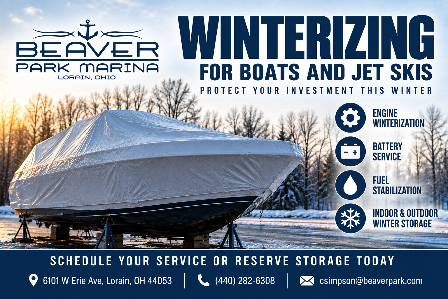 Winterization & Winter Storage
